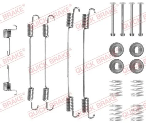 Komplet dodatne opreme, zavorne čeljusti QUICK BRAKE 105-0750