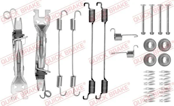 Komplet dodatne opreme, zavorne čeljusti QUICK BRAKE 105-0750S