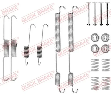Komplet dodatne opreme, zavorne čeljusti QUICK BRAKE 105-0753