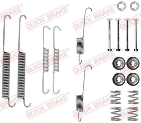 Komplet dodatne opreme, zavorne čeljusti QUICK BRAKE 105-0754