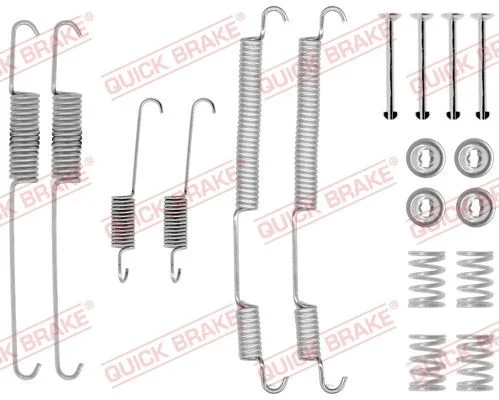 Komplet dodatne opreme, zavorne čeljusti QUICK BRAKE 105-0755
