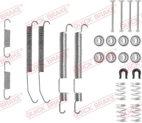 Komplet dodatne opreme, zavorne čeljusti QUICK BRAKE 105-0759