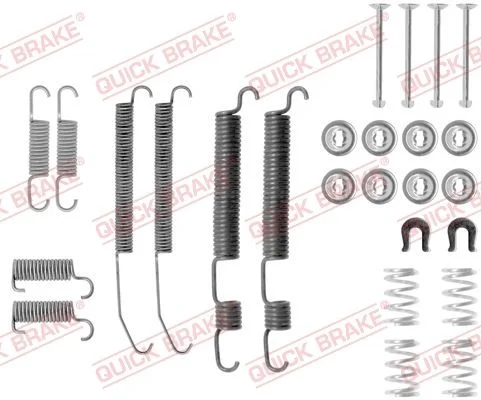 Accessory Kit, brake shoes QUICK BRAKE 105-0762