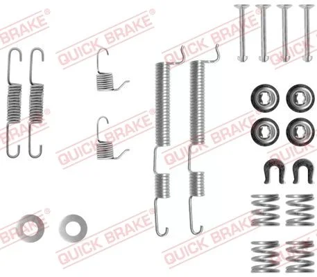 Komplet dodatne opreme, zavorne čeljusti QUICK BRAKE 105-0765