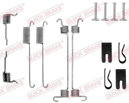 Accessory Kit, brake shoes QUICK BRAKE 105-0772