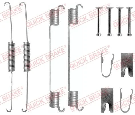 Komplet dodatne opreme, zavorne čeljusti QUICK BRAKE 105-0781