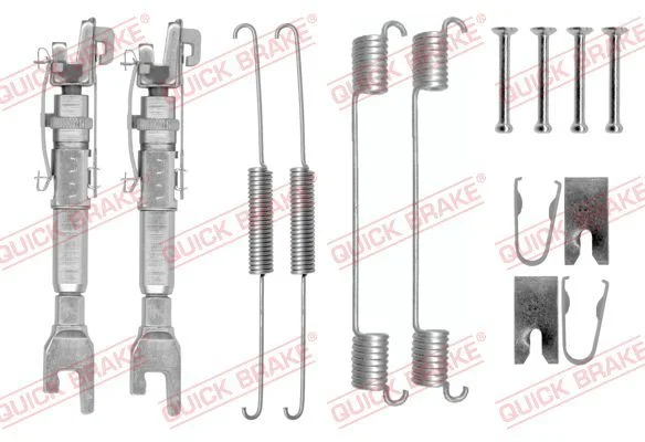 Komplet dodatne opreme, zavorne čeljusti QUICK BRAKE 105-0781S