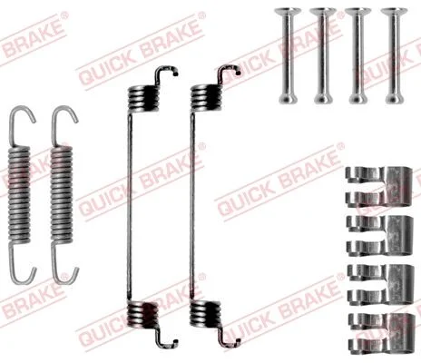Komplet dodatne opreme, zavorne čeljusti QUICK BRAKE 105-0783