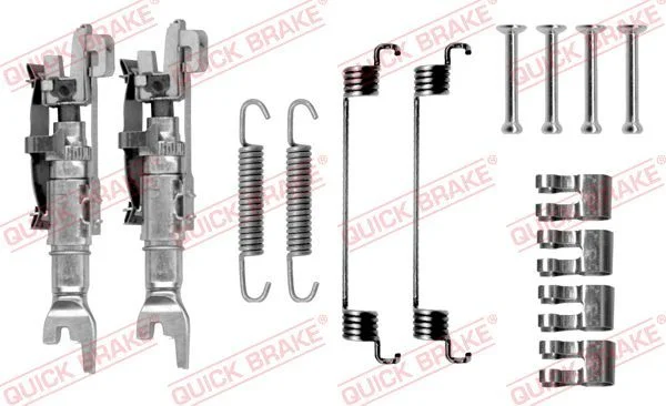 Komplet dodatne opreme, zavorne čeljusti QUICK BRAKE 105-0783S