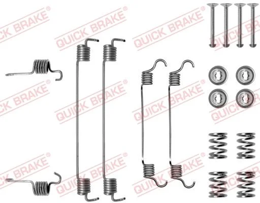 Komplet dodatne opreme, zavorne čeljusti QUICK BRAKE 105-0784