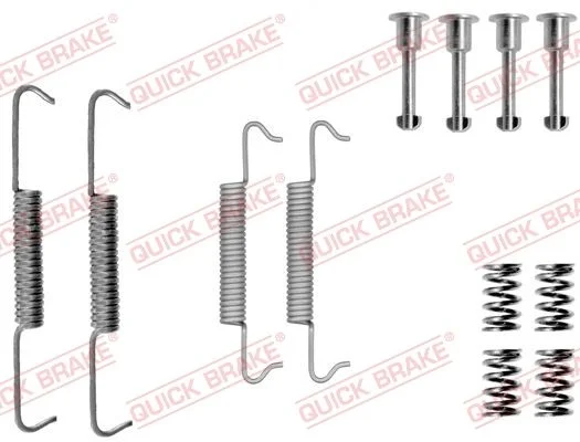 Komplet dodatne opreme, čeljusti parkirne zavore QUICK BRAKE 105-0793
