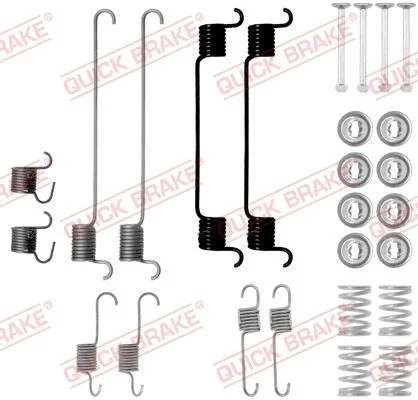 Komplet dodatne opreme, zavorne čeljusti QUICK BRAKE 105-0802