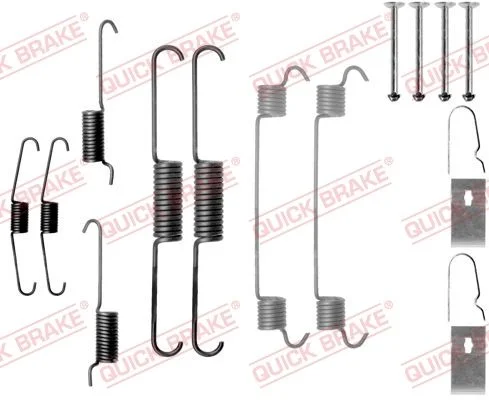 Komplet dodatne opreme, zavorne čeljusti QUICK BRAKE 105-0803