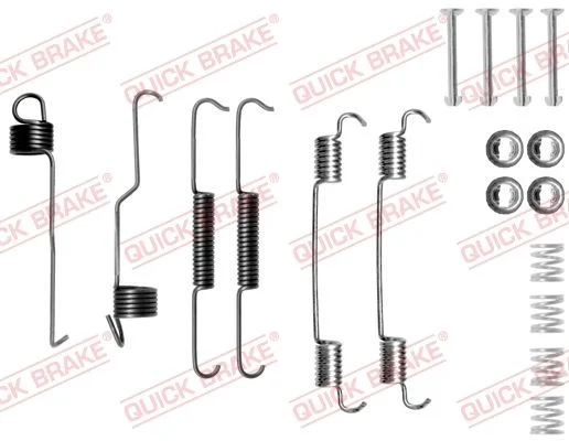 Komplet dodatne opreme, zavorne čeljusti QUICK BRAKE 105-0804