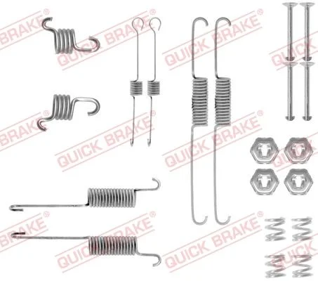 Komplet dodatne opreme, zavorne čeljusti QUICK BRAKE 105-0809