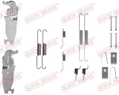 Accessory Kit, brake shoes QUICK BRAKE 105-0811S