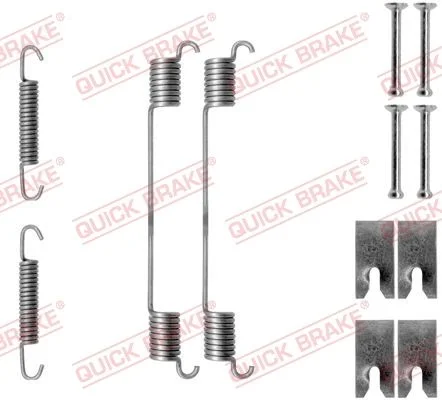 Komplet dodatne opreme, zavorne čeljusti QUICK BRAKE 105-0814