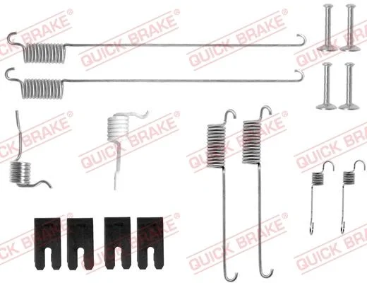 Accessory Kit, brake shoes QUICK BRAKE 105-0829