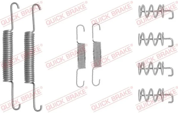 Komplet dodatne opreme, čeljusti parkirne zavore QUICK BRAKE 105-0832