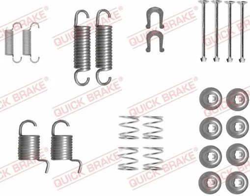 Komplet dodatne opreme, zavorne čeljusti QUICK BRAKE 105-0834