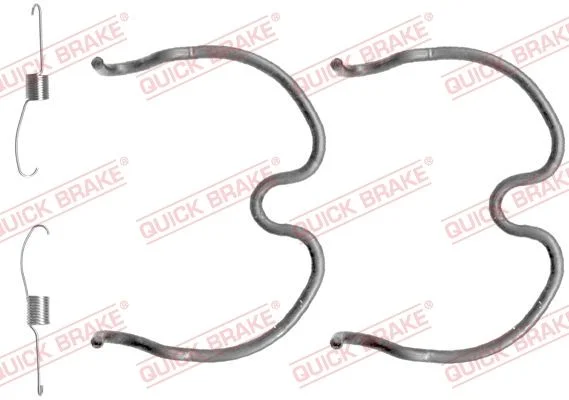 Komplet dodatne opreme, zavorne čeljusti QUICK BRAKE 105-0837