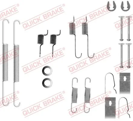 Komplet dodatne opreme, zavorne čeljusti QUICK BRAKE 105-0847