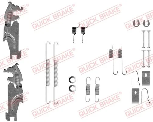 Komplet dodatne opreme, zavorne čeljusti QUICK BRAKE 105-0847S