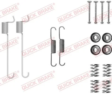 Komplet dodatne opreme, čeljusti parkirne zavore QUICK BRAKE 105-0848
