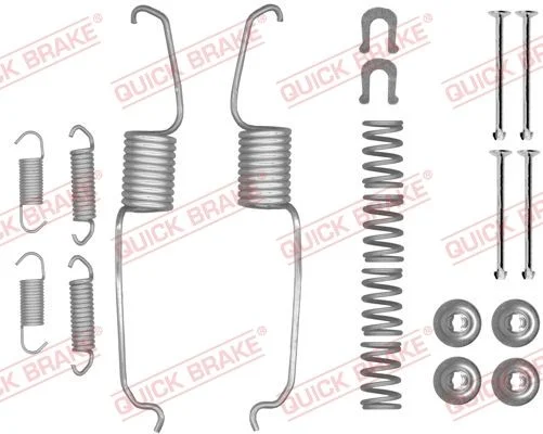 Komplet dodatne opreme, zavorne čeljusti QUICK BRAKE 105-0853