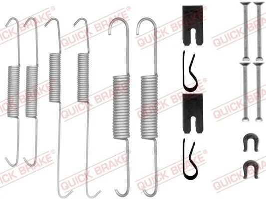 Komplet dodatne opreme, zavorne čeljusti QUICK BRAKE 105-0854