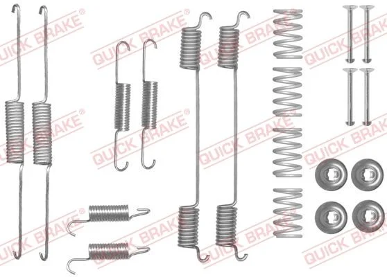 Accessory Kit, brake shoes QUICK BRAKE 105-0861