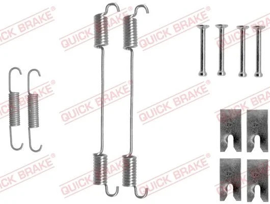 Komplet dodatne opreme, zavorne čeljusti QUICK BRAKE 105-0862