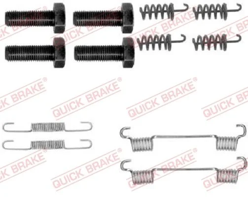 Komplet dodatne opreme, čeljusti parkirne zavore QUICK BRAKE 105-0865