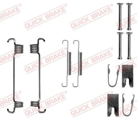 Komplet dodatne opreme, čeljusti parkirne zavore QUICK BRAKE 105-0875