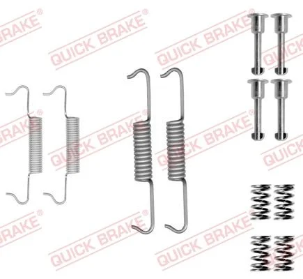Komplet dodatne opreme, čeljusti parkirne zavore QUICK BRAKE 105-0877