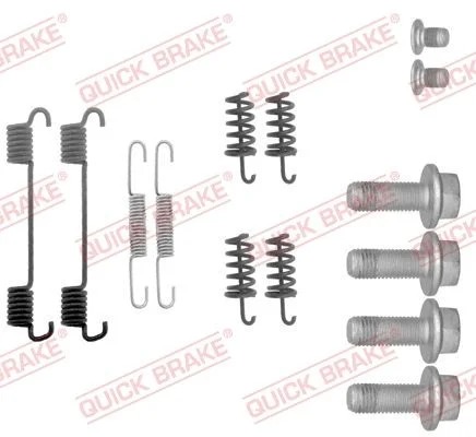 Komplet dodatne opreme, čeljusti parkirne zavore QUICK BRAKE 105-0878