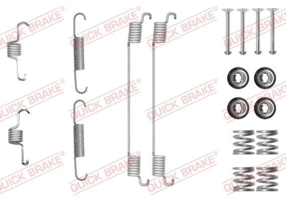 Accessory Kit, brake shoes QUICK BRAKE 105-0889