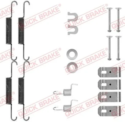 Komplet dodatne opreme, čeljusti parkirne zavore QUICK BRAKE 105-0895
