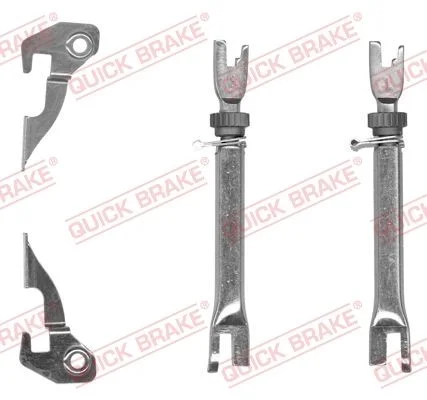 Adjuster Set, drum brake QUICK BRAKE 107 53 002
