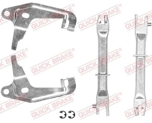 Adjuster Set, drum brake QUICK BRAKE 108 53 004