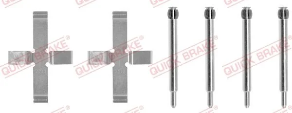 Accessory Kit, disc brake pad QUICK BRAKE 109-0980