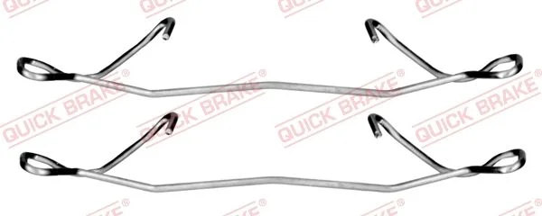 Accessory Kit, disc brake pad QUICK BRAKE 109-1180