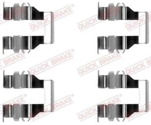 Accessory Kit, disc brake pad QUICK BRAKE 109-1199