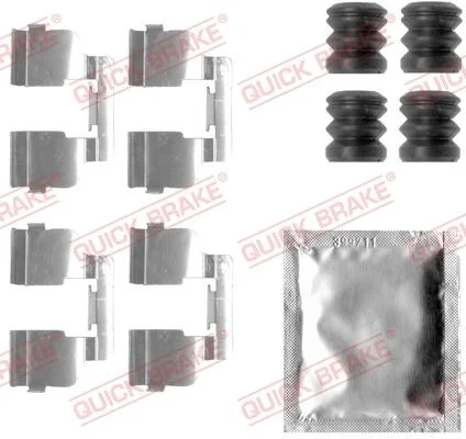 Accessory Kit, disc brake pad QUICK BRAKE 109-1835