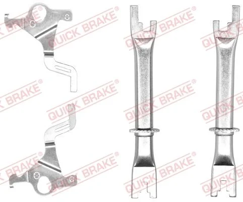Set nastavljalnikov, bobnasta zavora QUICK BRAKE 111 53 005