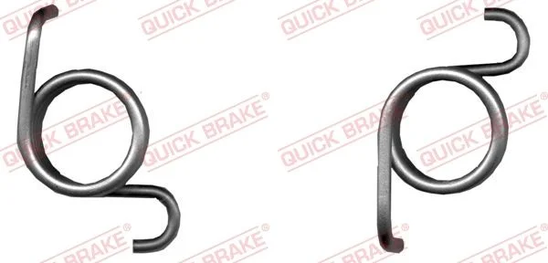 Komplet za popravilo, ročica parkirne zavore (zavorni čeljusti) QUICK BRAKE 113-0514
