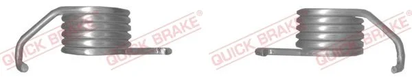 Komplet za popravilo, ročica parkirne zavore (zavorni čeljusti) QUICK BRAKE 113-0517