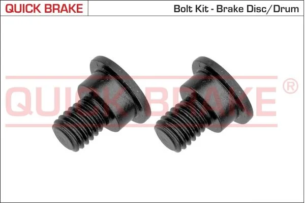 Screw Set, brake disc QUICK BRAKE 11662K