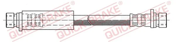Brake Hose QUICK BRAKE 22.312
