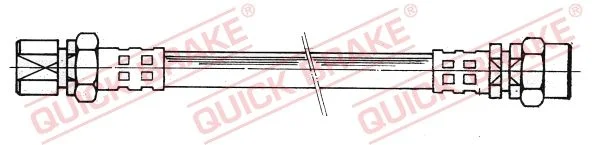 Brake Hose QUICK BRAKE 26.001